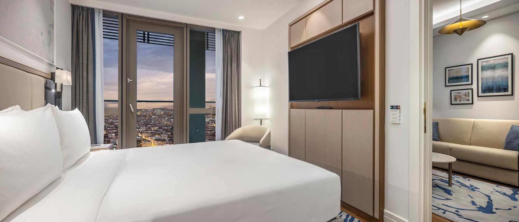 Hilton Mall Of Istanbul Exterior foto A bedroom at the hotel