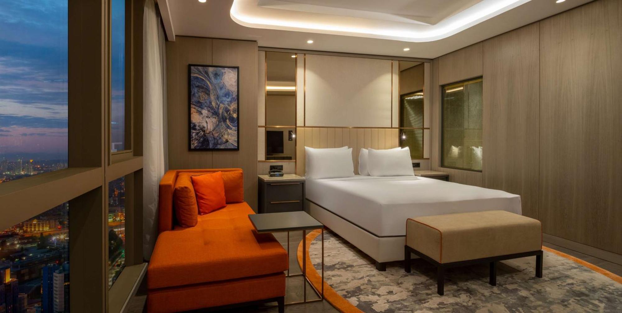 Hilton Mall Of Istanbul Exterior foto A bedroom at the hotel