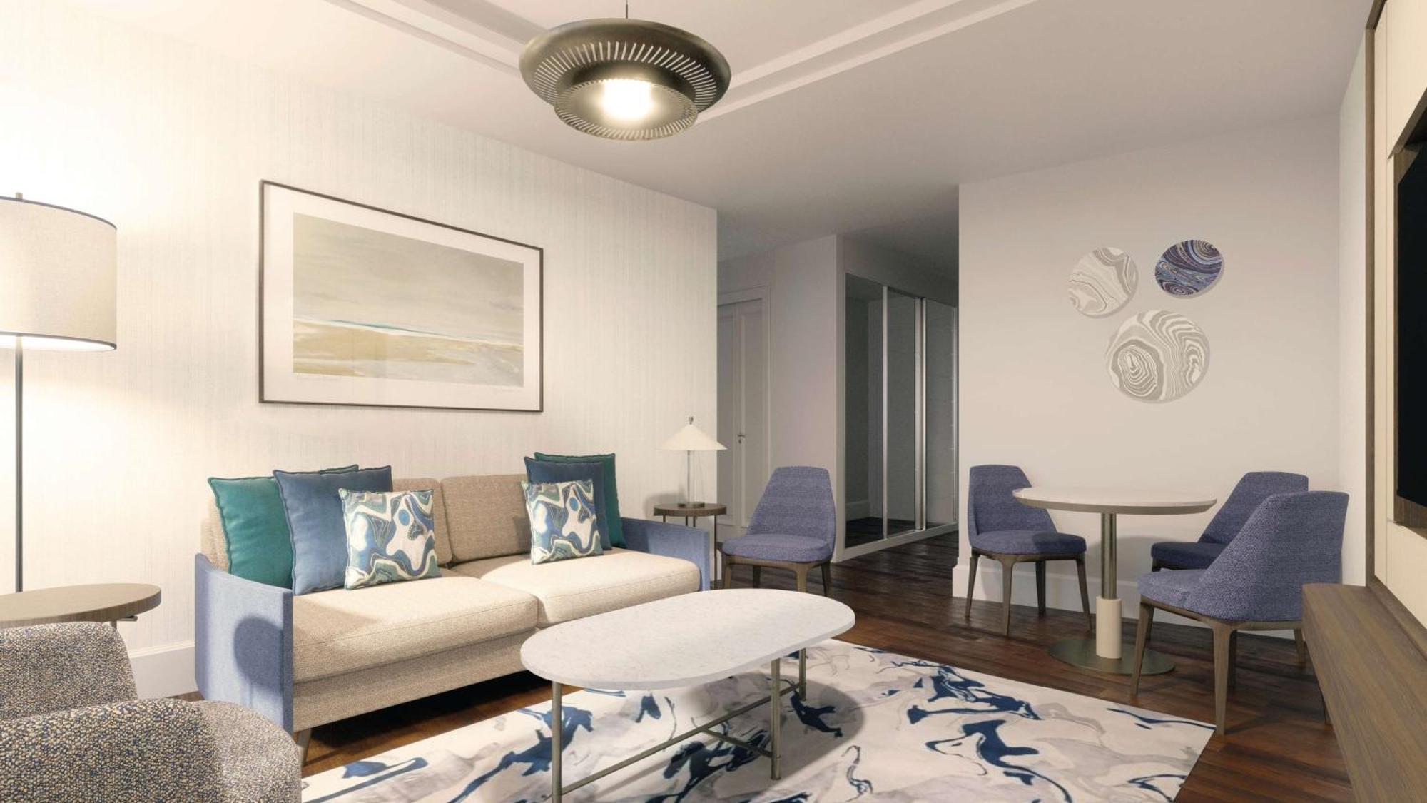 Hilton Mall Of Istanbul Exterior foto A staged living room