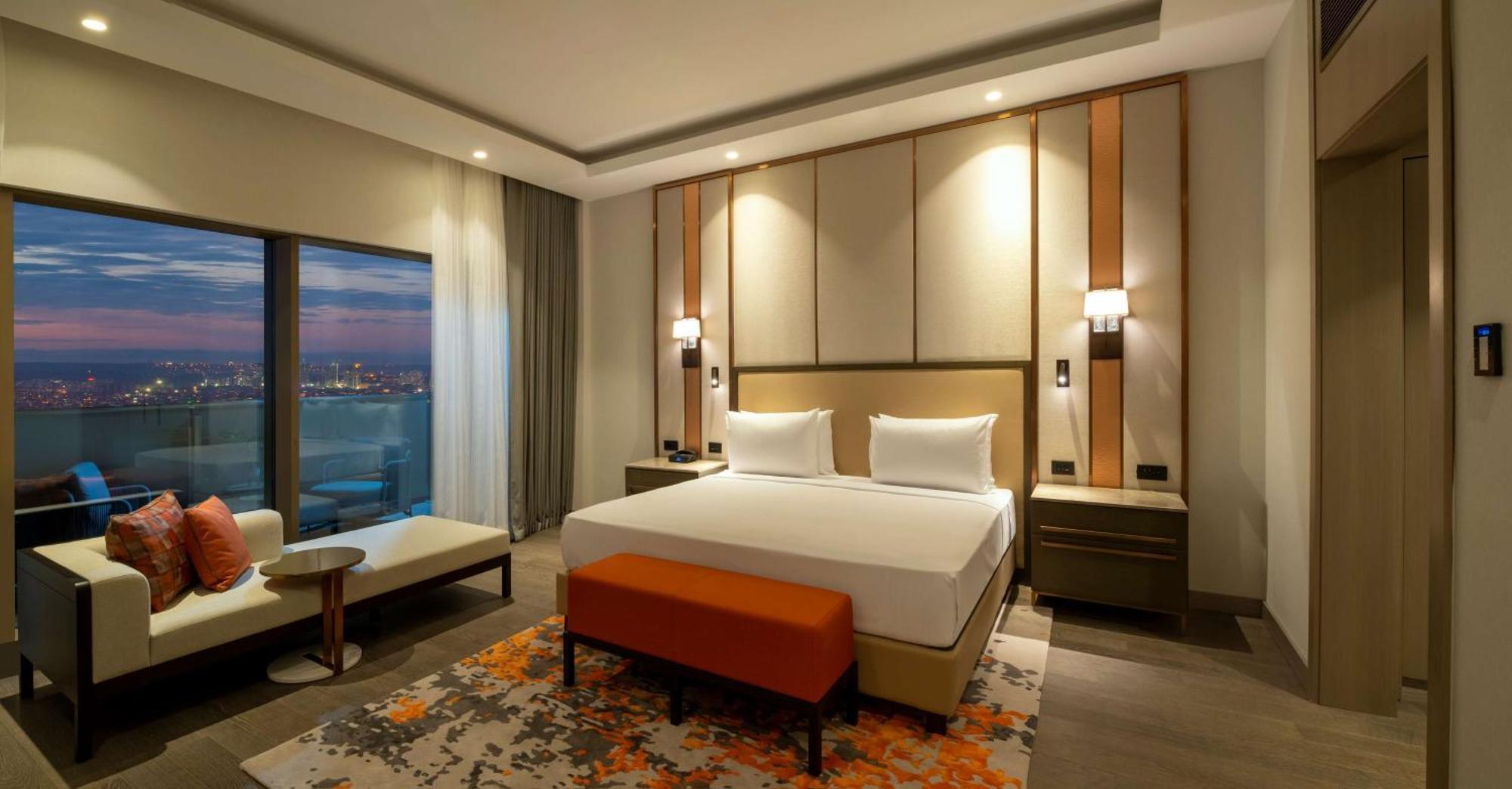 Hilton Mall Of Istanbul Exterior foto A bedroom at the hotel