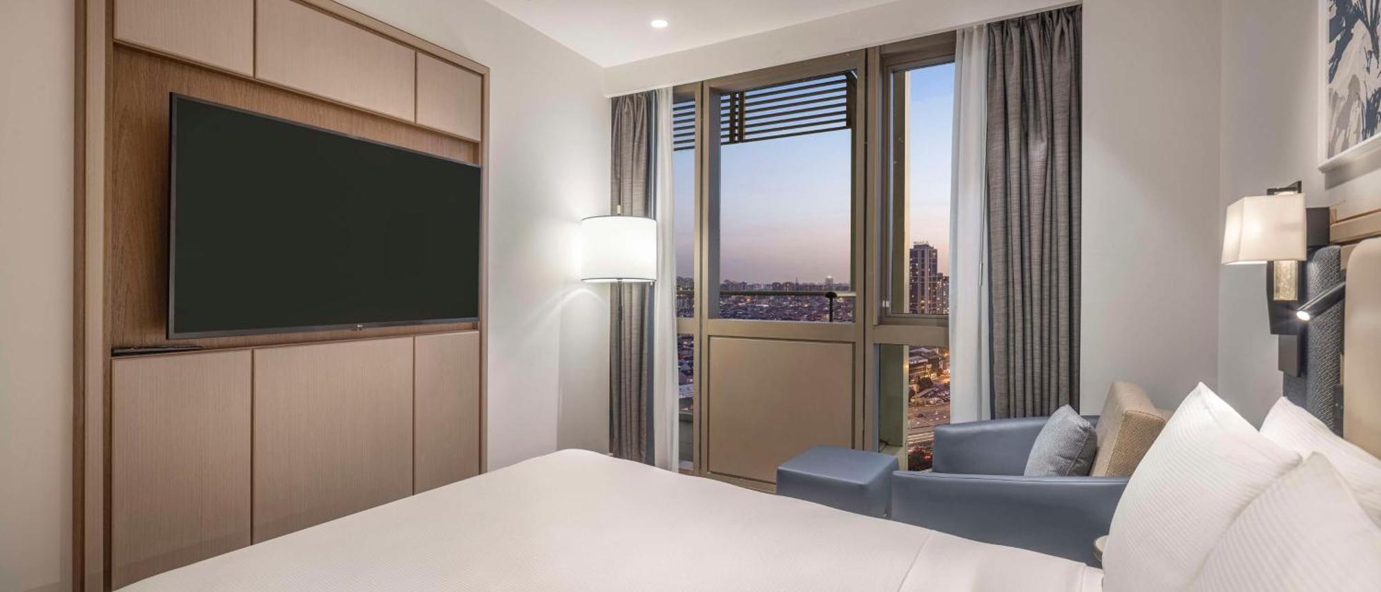 Hilton Mall Of Istanbul Exterior foto A bedroom at the hotel